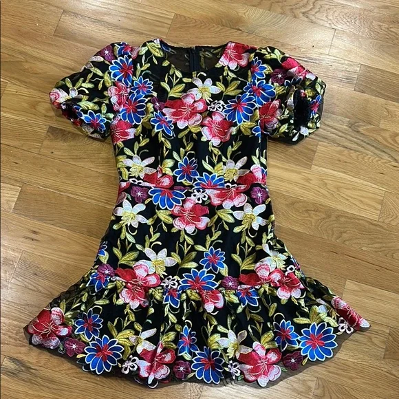 BNWT Milly Yasmin Floral Women’s Dress - Picture 2 of 5